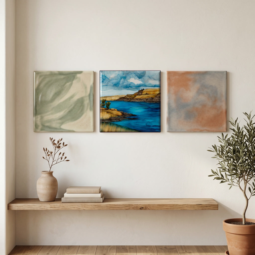 Lake Sharpe shoreline on — grouping