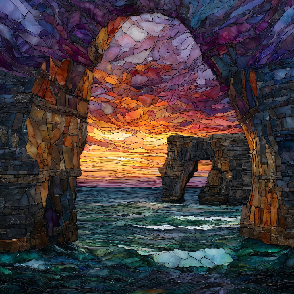 Bridges of Ross — ceramic art tile