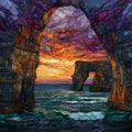 Bridges of Ross — ceramic art tile