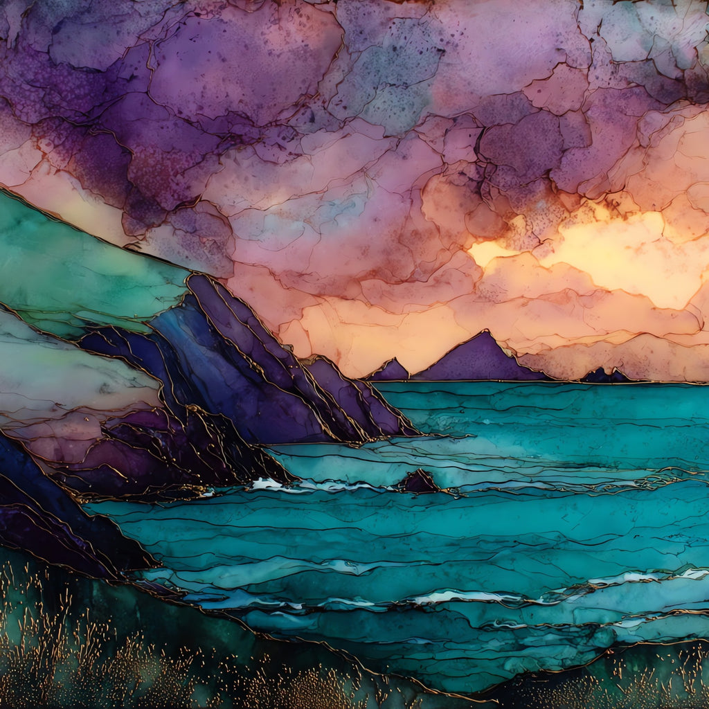 Slea Head — ceramic art tile