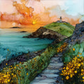 Howth Head — ceramic art tile