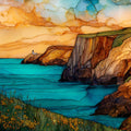 Old Head of Kinsale — ceramic art tile