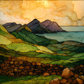 Mourne Mountains — ceramic art tile