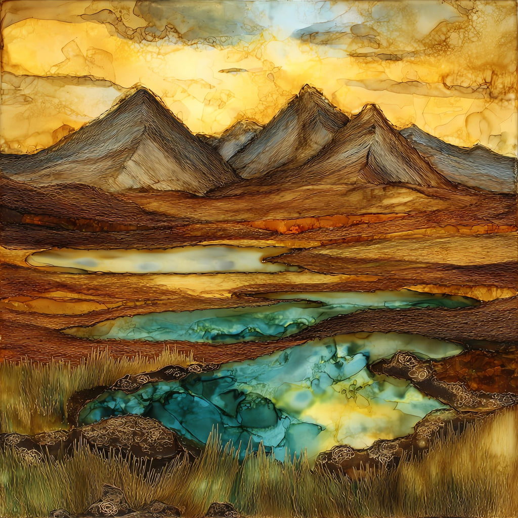 Twelve Bens — ceramic art tile
