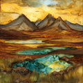 Twelve Bens — ceramic art tile
