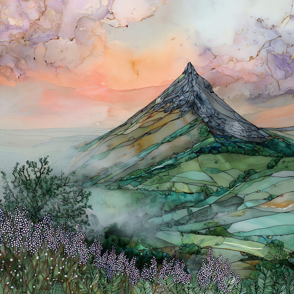 Great Sugar Loaf — ceramic art tile
