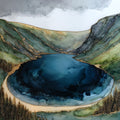 Lough Tay — ceramic art tile