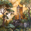 Blarney Castle — ceramic art tile