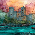 Cahir Castle — ceramic art tile