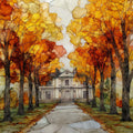 Strokestown Park — ceramic art tile