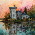 Parke's Castle — ceramic art tile