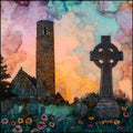 Monasterboice — ceramic art tile