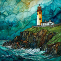 Fanad Head Lighthouse — ceramic art tile