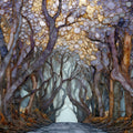 Dark Hedges — ceramic art tile
