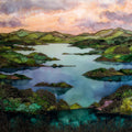 Lough Muckno — ceramic art tile