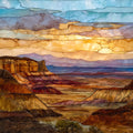 Painted Desert from Kachina Point Petrified Forest — ceramic art tile