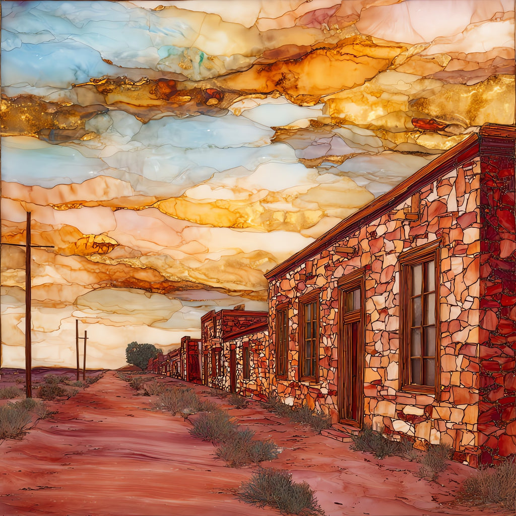 Hubbell Trading Post — ceramic art tile