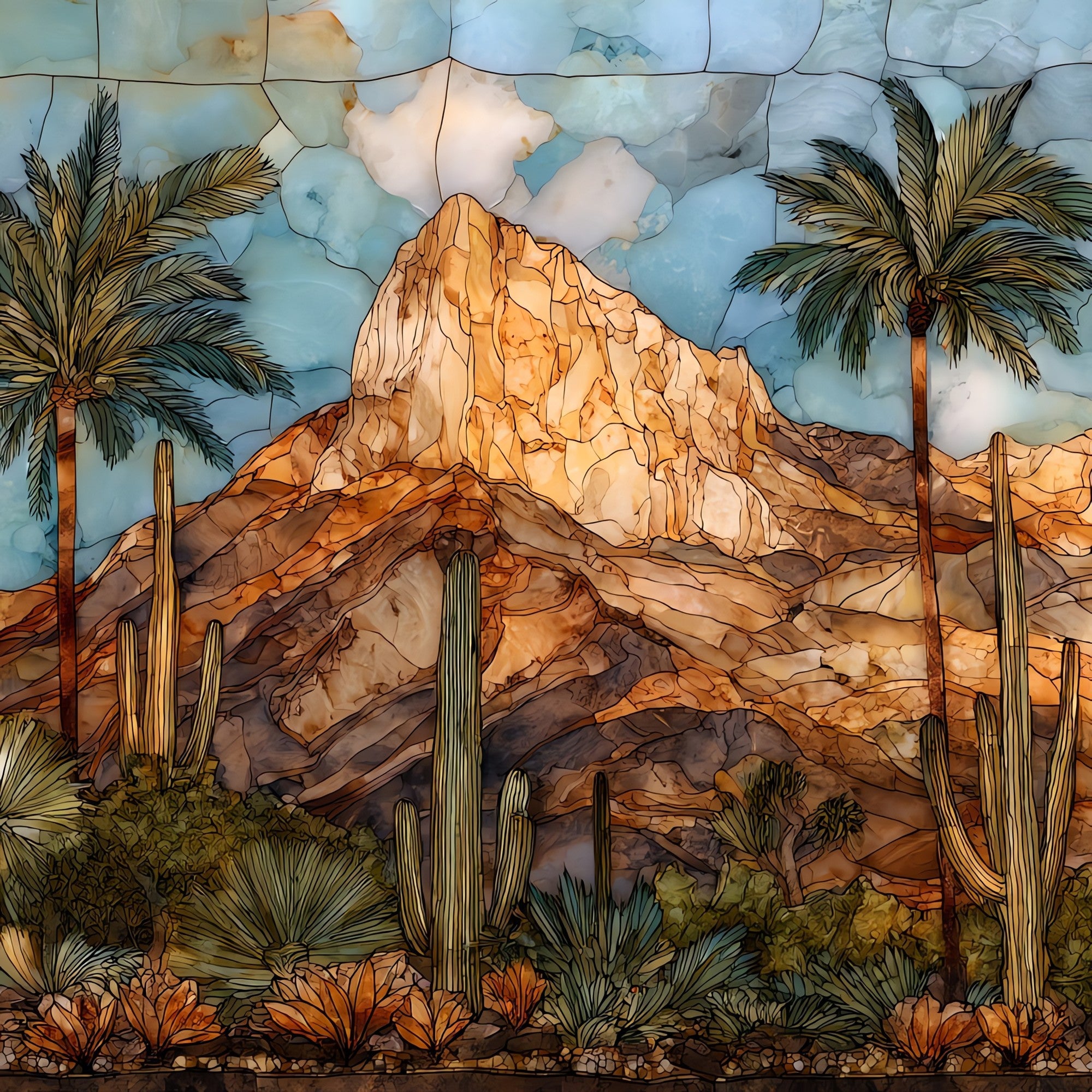 Boyce Thompson Arboretum Boyce-Thompson Arboretum — ceramic art tile