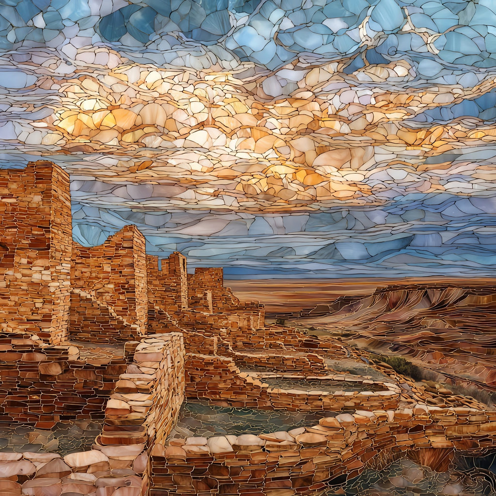 Homolovi — ceramic art tile