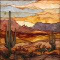 Cabeza Prieta — ceramic art tile