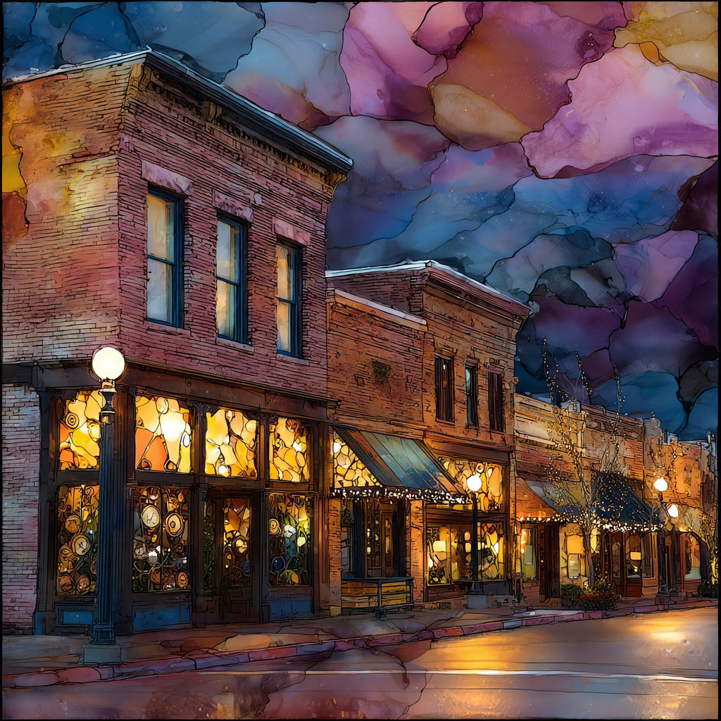 Flagstaff Heritage Square — ceramic art tile