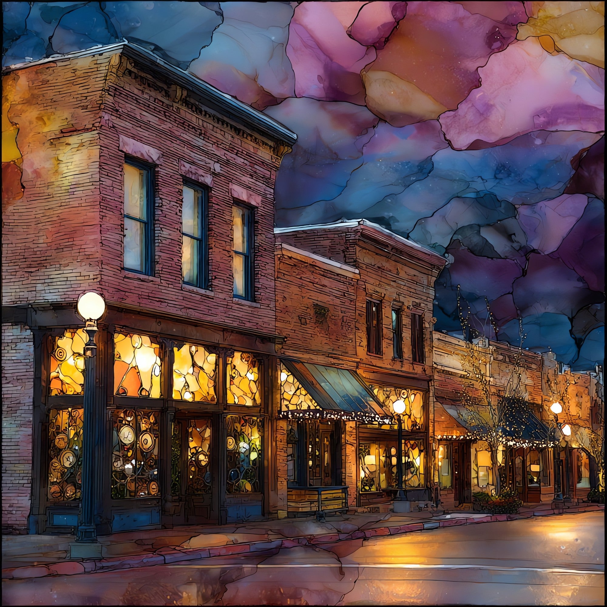Flagstaff Heritage Square — ceramic art tile