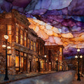 Prescott Whiskey Row — ceramic art tile