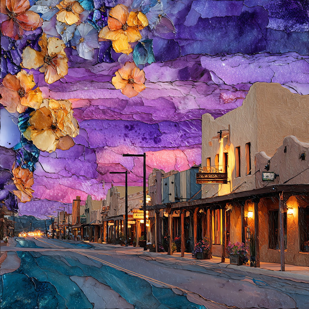 Old Town Scottsdale — ceramic art tile