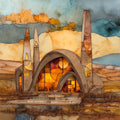 Cosanti chapel — ceramic art tile