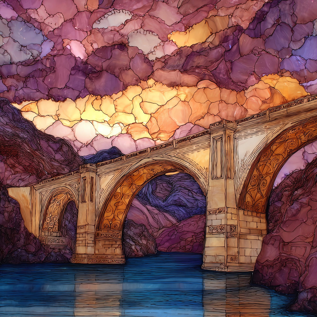London Bridge Lake Havasu — ceramic art tile
