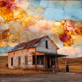 Pearce ghost town store — ceramic art tile