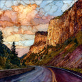 Million Dollar Highway San Juans Ceramic Art Tile — ceramic art tile