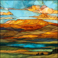 Grand Mesa Scenic Byway Ceramic Art Tile — ceramic art tile
