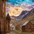 Animas Forks ghost town San Juans Ceramic Art Tile — ceramic art tile