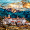 Stanley Hotel Estes Park Front Range Ceramic Art Tile — ceramic art tile
