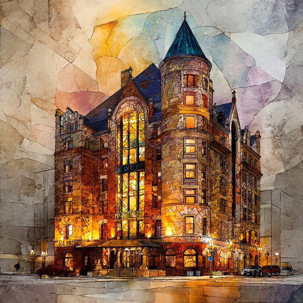 Brown Palace Denver Denver Metro Ceramic Art Tile — ceramic art tile