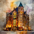 Brown Palace Denver Denver Metro Ceramic Art Tile — ceramic art tile