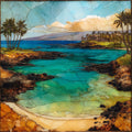Kapalua Bay Maui Ceramic Art Tile — ceramic art tile