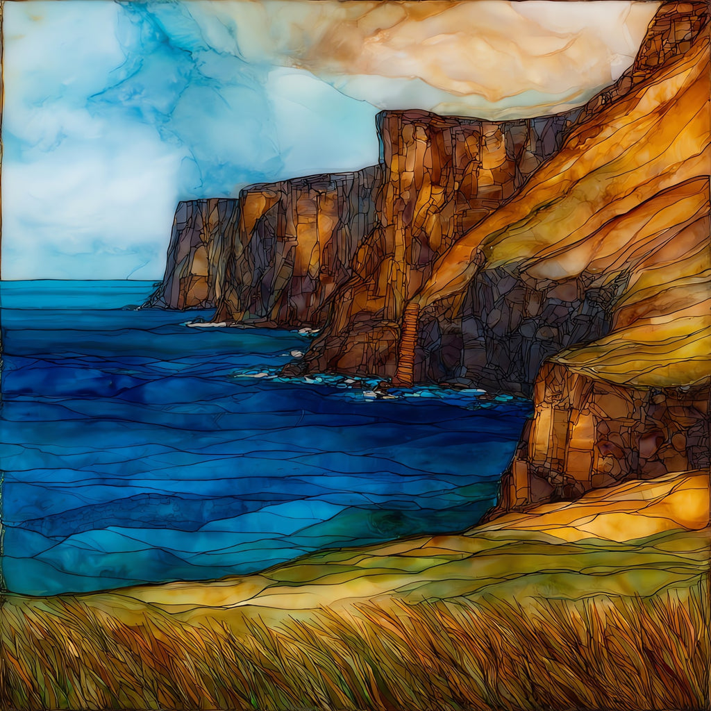 South Point Ka Lae Big Island Ceramic Art Tile — ceramic art tile
