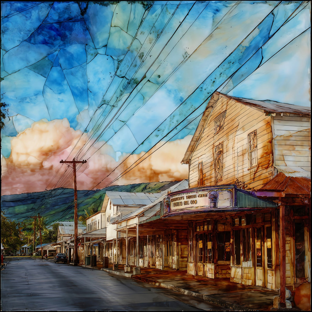 Honokaa Hamakua Big Island Ceramic Art Tile — ceramic art tile