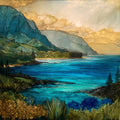 Wainiha Bay Kauai Ceramic Art Tile — ceramic art tile
