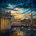 St Peter's Square — ceramic art tile