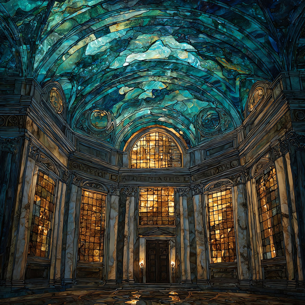 Sistine Chapel — ceramic art tile