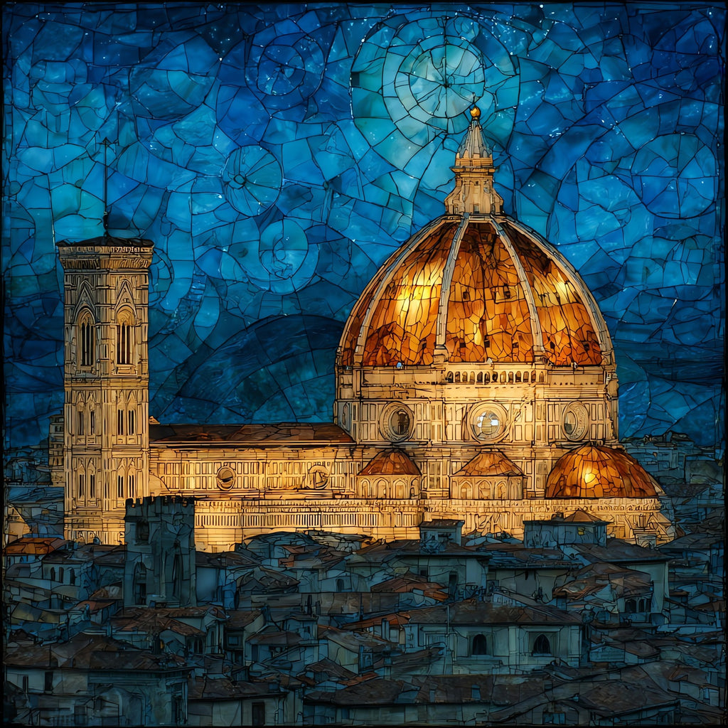 Florence Duomo — ceramic art tile