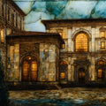 Pitti Palace — ceramic art tile