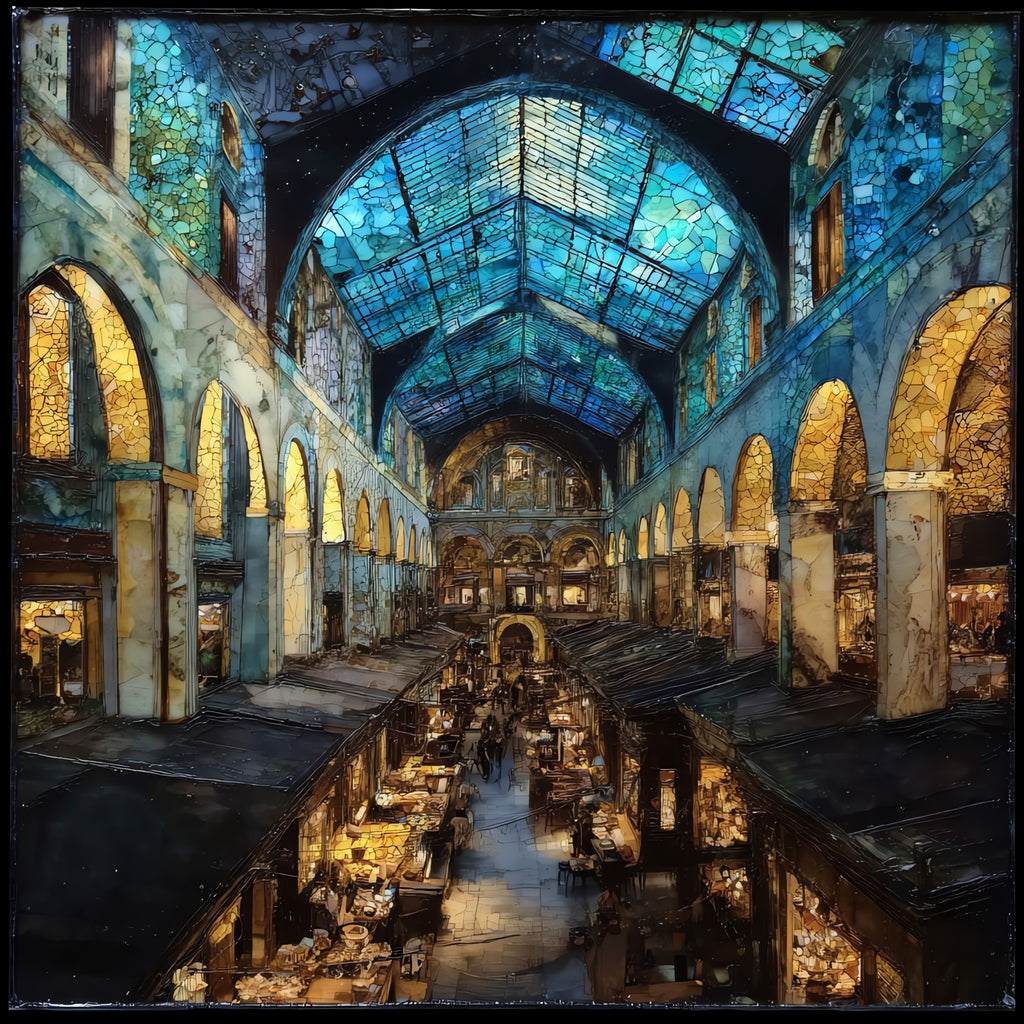 Mercato Centrale — ceramic art tile