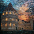 Pisa Baptistery — ceramic art tile