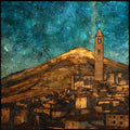 Gubbio — ceramic art tile