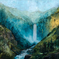Cascata delle Marmore — ceramic art tile