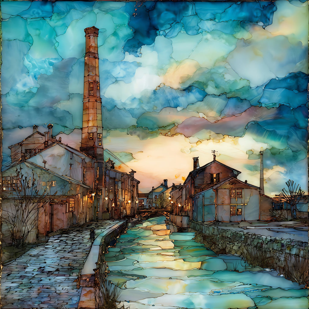 Murano — ceramic art tile